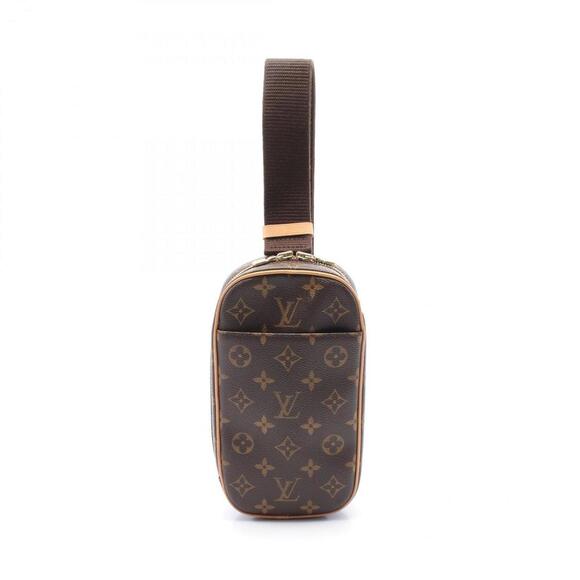 LOUIS VUITTON Brown Monogram Leather Fanny Pack - Picture 1 of 7